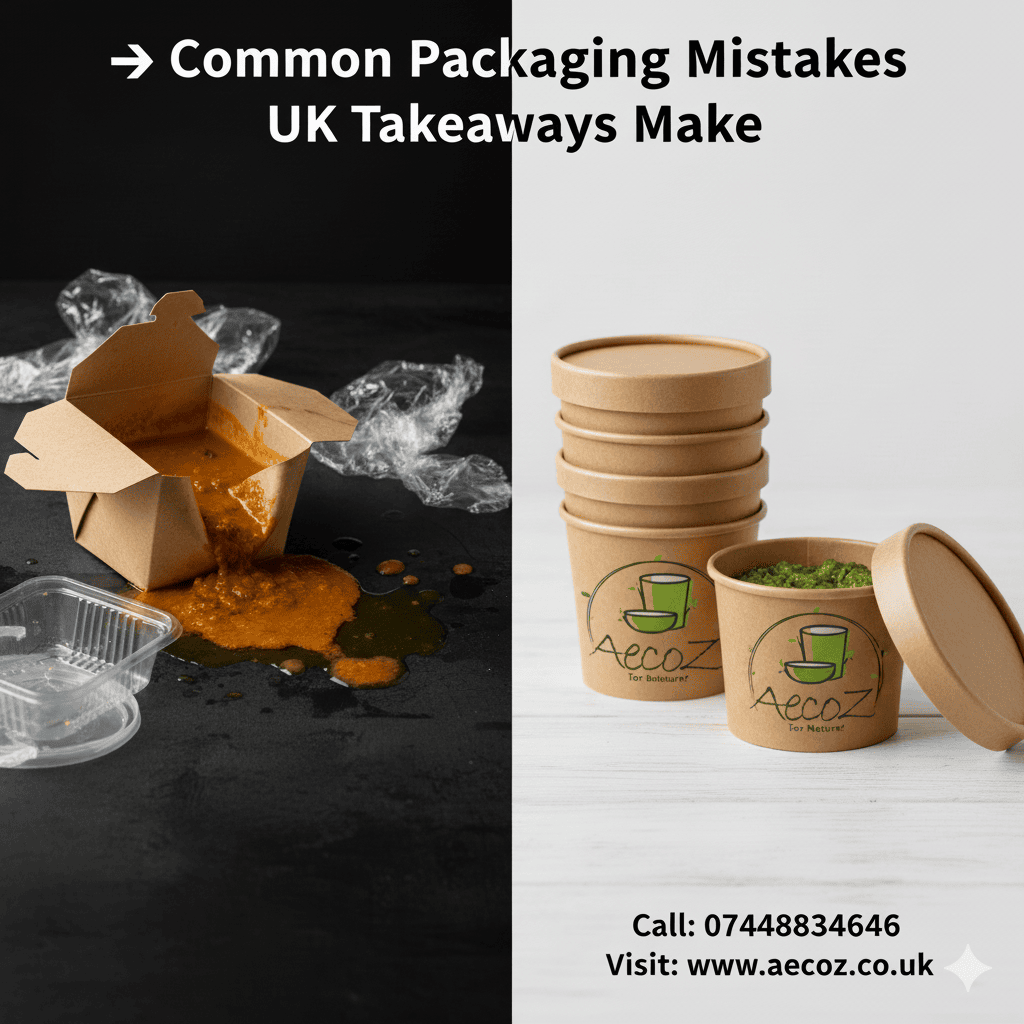 Common Packaging Mistakes UK Takeaways Make (and How to Fix Them)